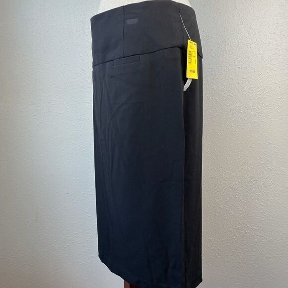NWT Courtenay Black Midi Skirt Size 10 - Picture 2 of 5